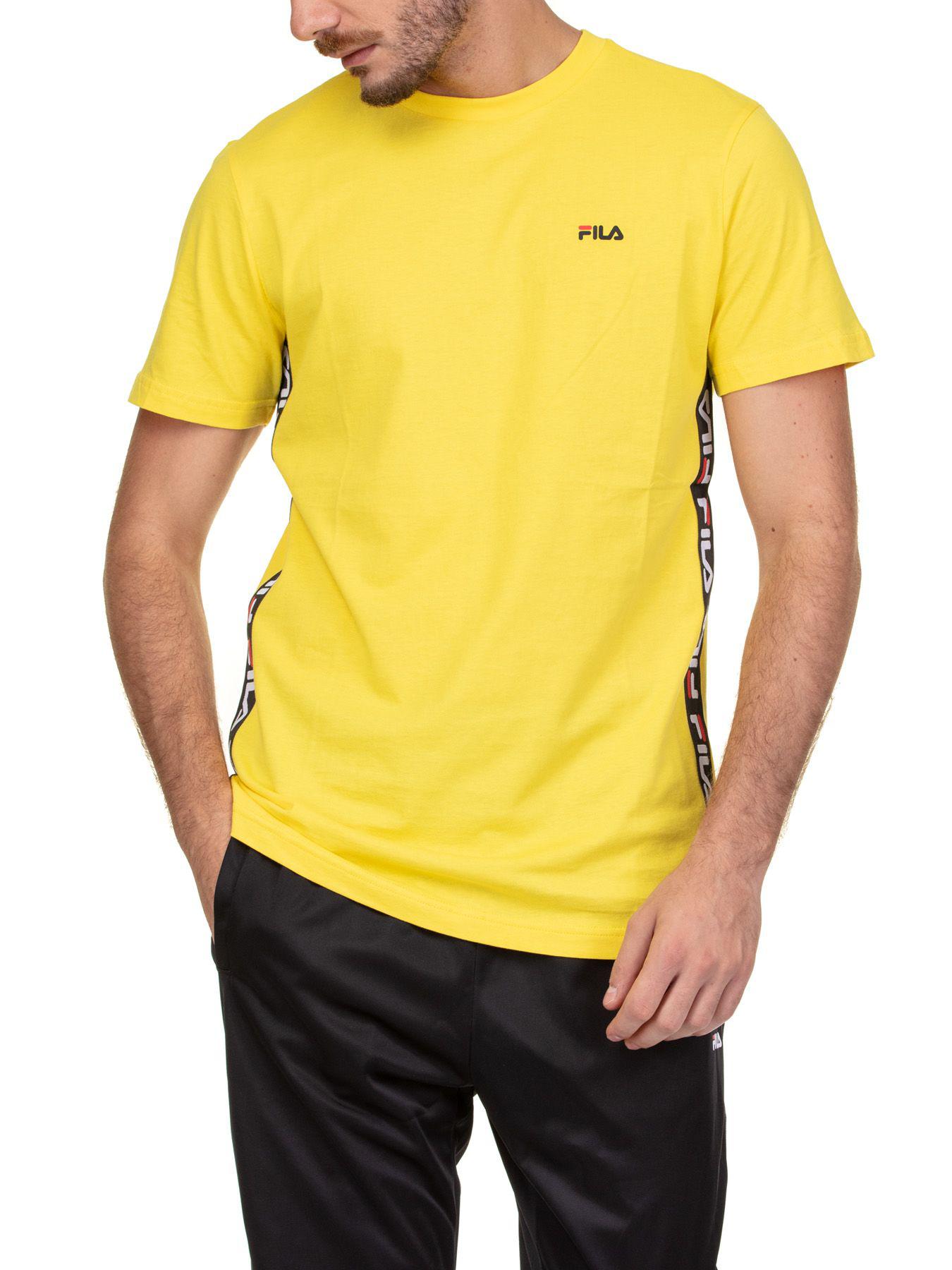 Fila Talan Tee Ss In Yellow | ModeSens