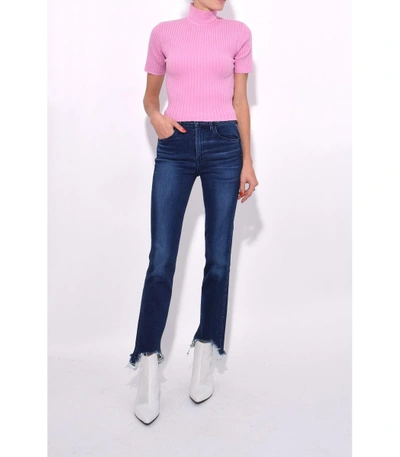 Shop Staud Pink Rose Quartz Claudia Sweater