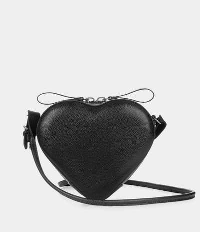 Shop Vivienne Westwood Johanna Heart Crossbody Bag 43030018 Black