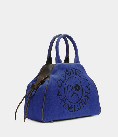 VIVIENNE WESTWOOD Slogan Medium Yasmine Blue 