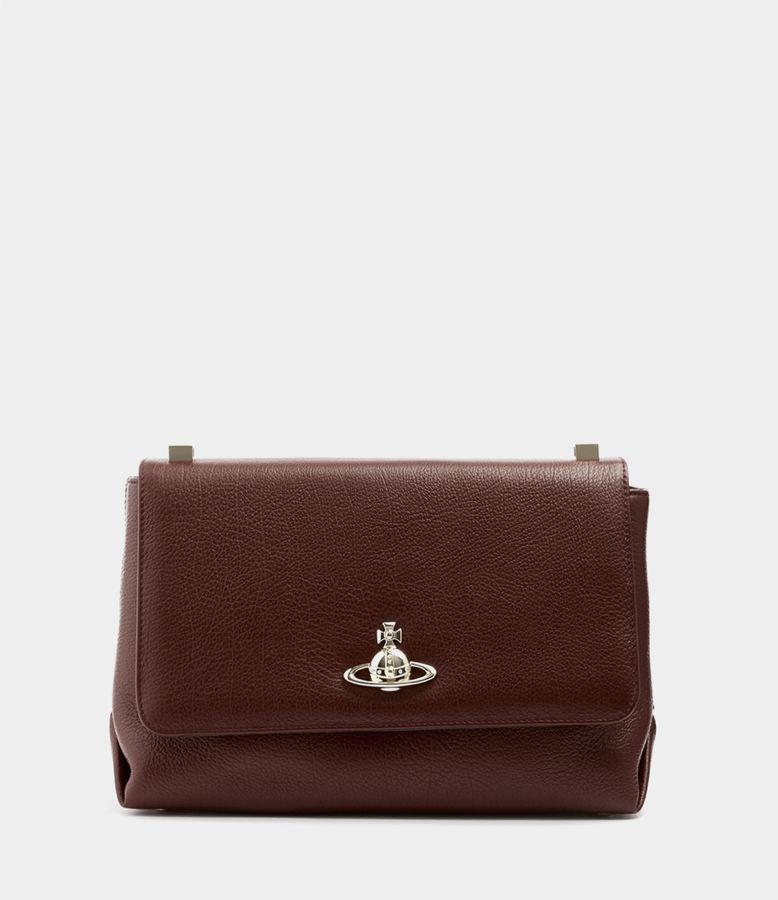 vivienne westwood burgundy bag