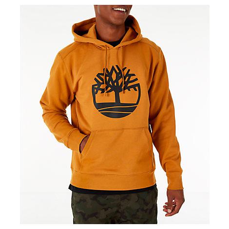 men's timberland big tree logo hoodie