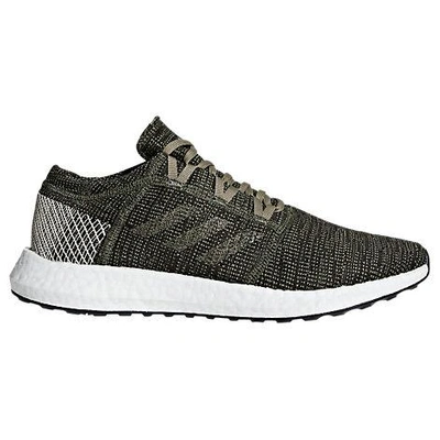 Shop Adidas Originals Men's Pureboost Go Running Shoes, Green