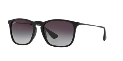 Shop Ray Ban Ray In Grey Gradient