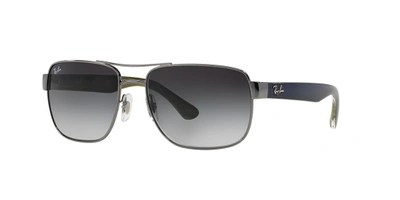 Shop Ray Ban Ray In Grey Gradient