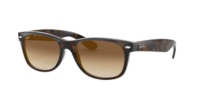 Shop Ray Ban Ray In Light Brown Gradient