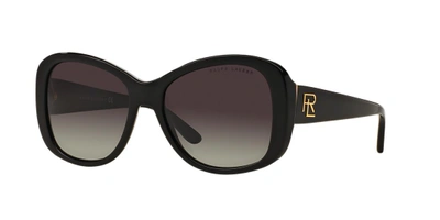 Shop Ralph Lauren Woman Sunglass Rl8144 In Gradient Grey