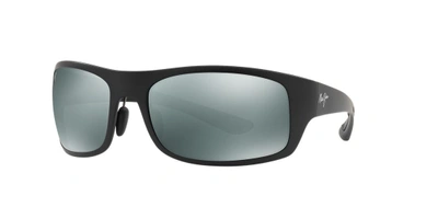 Shop Maui Jim Unisex Sunglasses 440bigwave In Grey Polar