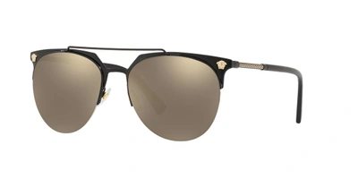 Shop Versace Man  Ve2181 In Gold