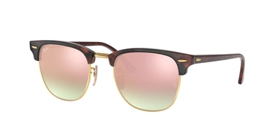 Shop Ray Ban Ray In Copper Gradient Flash