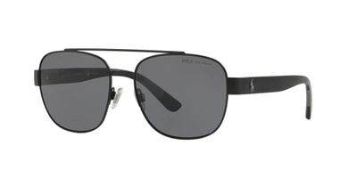 Shop Polo Ralph Lauren Man Sunglasses Ph3119 In Polar Grey
