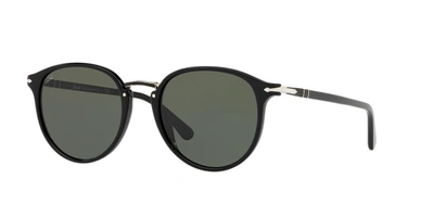 Shop Persol Man Sunglass Po3210s In Green