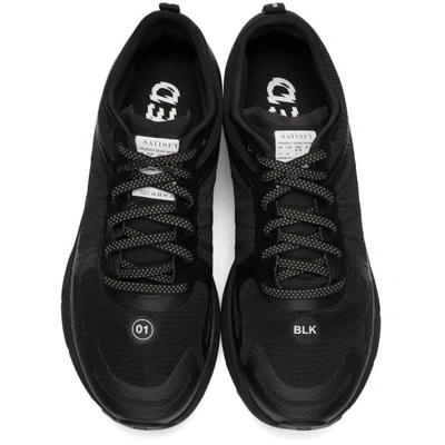 Shop Satisfy Black Salomon Edition Sonic Ra Max Sneakers