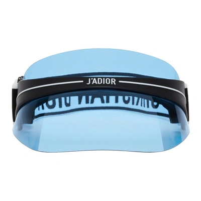 Shop Dior Black & Blue Club1 Visor