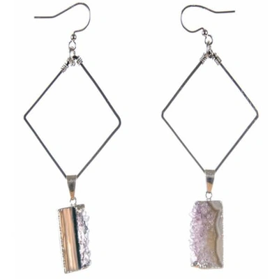 Shop Tiana Jewel Isadore Silver Earrings Sari Collection