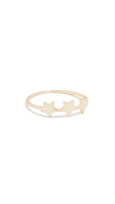 Shop Kindred Star Ring In Yellow Gold