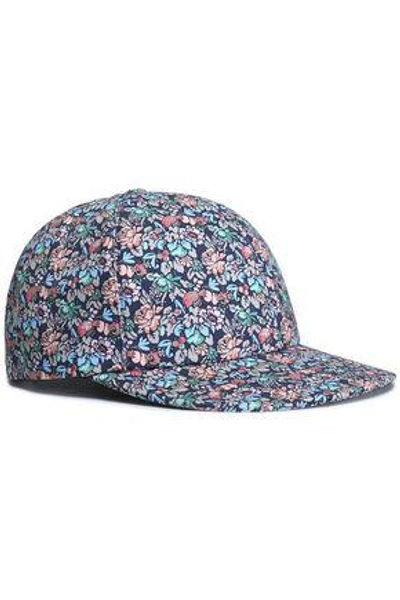 Shop Maison Michel Woman Crepe Baseball Cap Multicolor