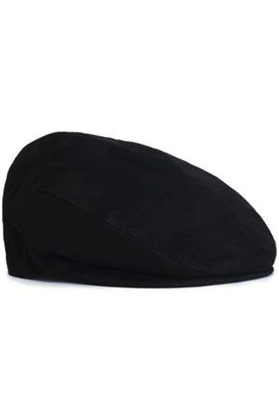 Shop Maison Michel Woman Suede Cap Black