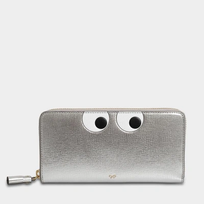 Shop Anya Hindmarch | Large Zip Round Wallet Eyes In Circus