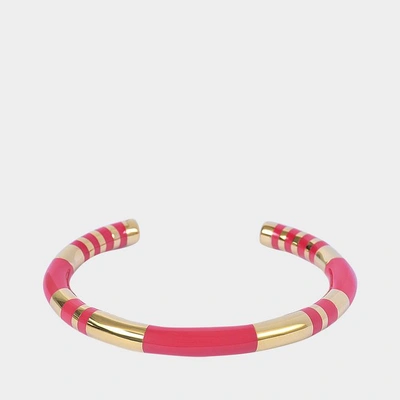 Shop Aurelie Bidermann | Positano Bracelet In Pivoine Dipped