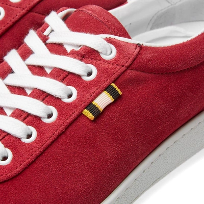 Shop Aprix Suede Low Sneaker In Red