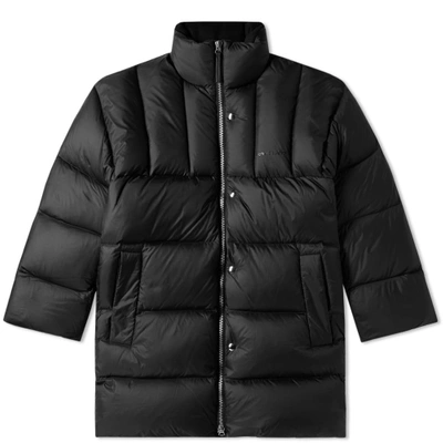 Acne Studios Down Coat In Black ModeSens