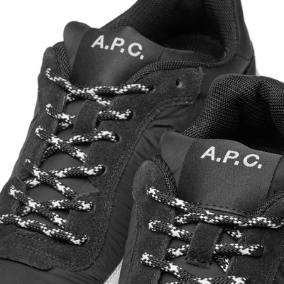 Shop Apc A.p.c. Running Sneaker In Black
