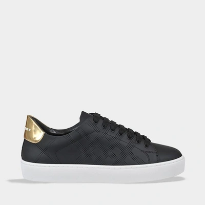 Shop Burberry Westford Perforated Sneaker