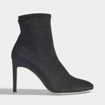 Shop Giuseppe Zanotti | Bimba Stretch Booties In Black Synthetic Material