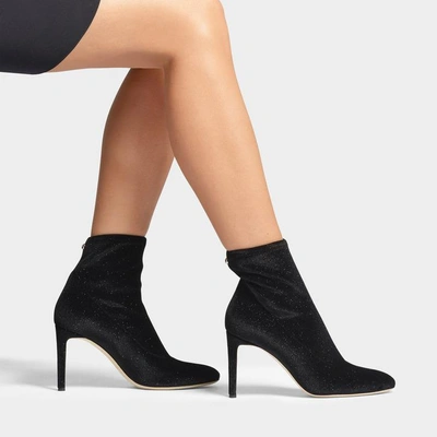 Shop Giuseppe Zanotti | Bimba Stretch Booties In Black Synthetic Material