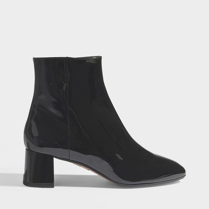 aquazzura patent boots