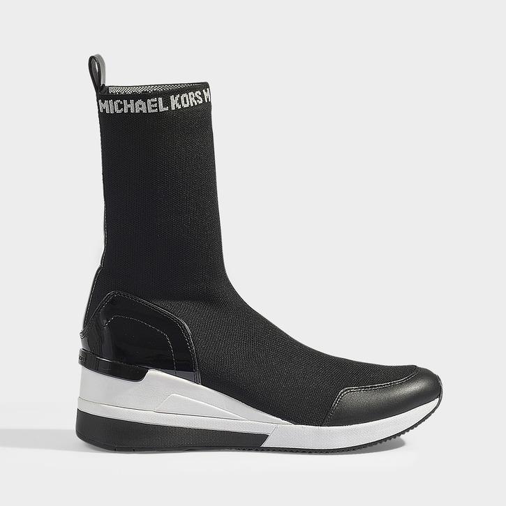 grover knit sneaker boot