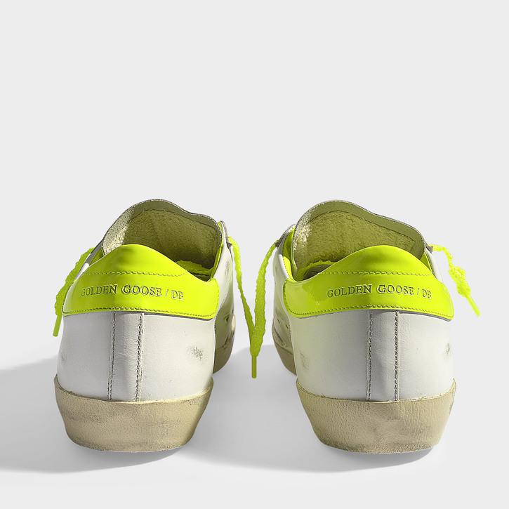 golden goose neon yellow