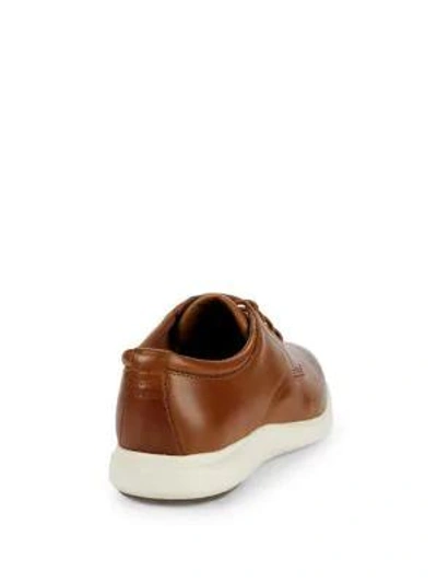 Shop Cole Haan Zero Grand Leather Sneakers In British Tan