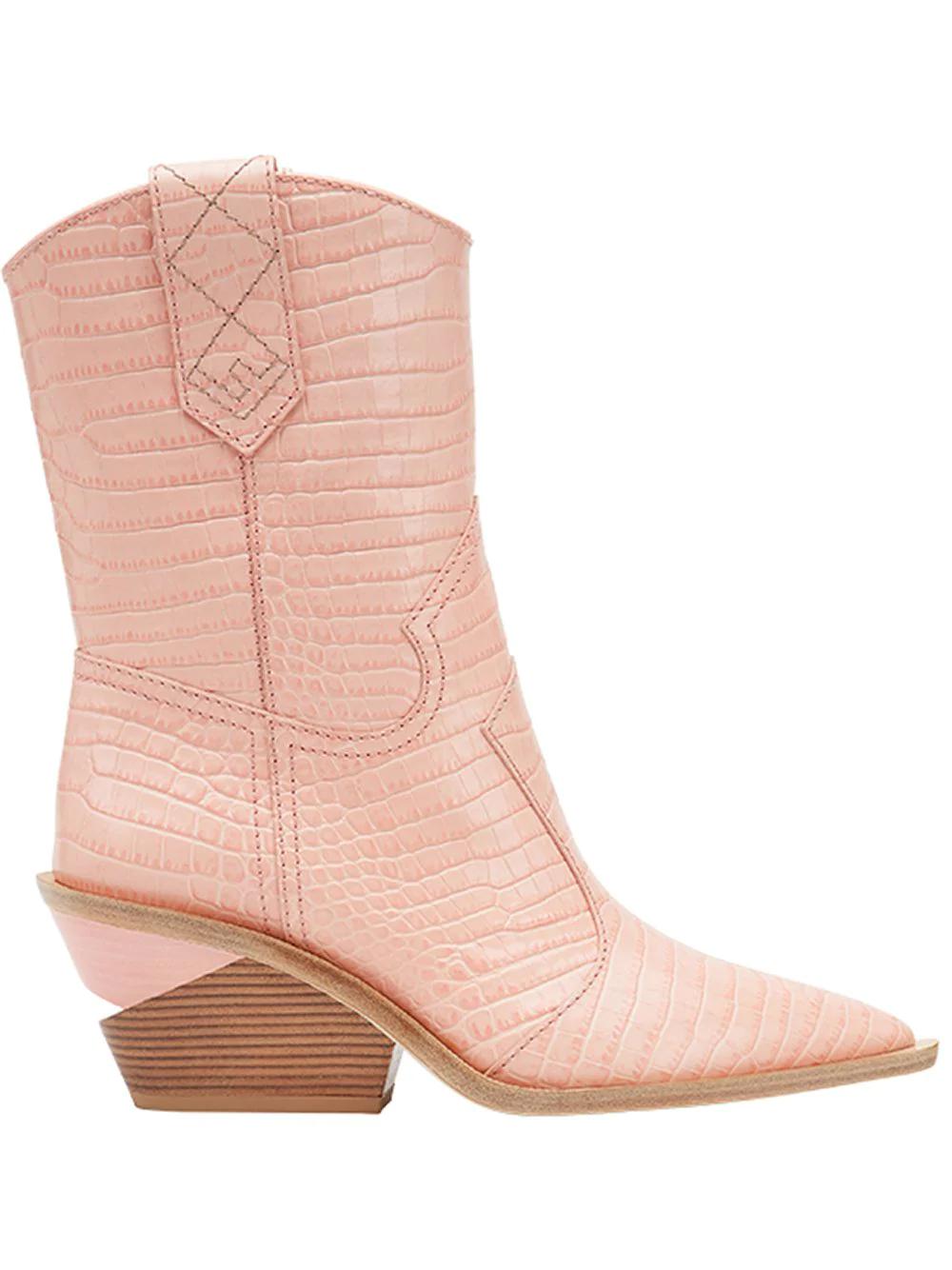 fendi pointed toe cowboy booties