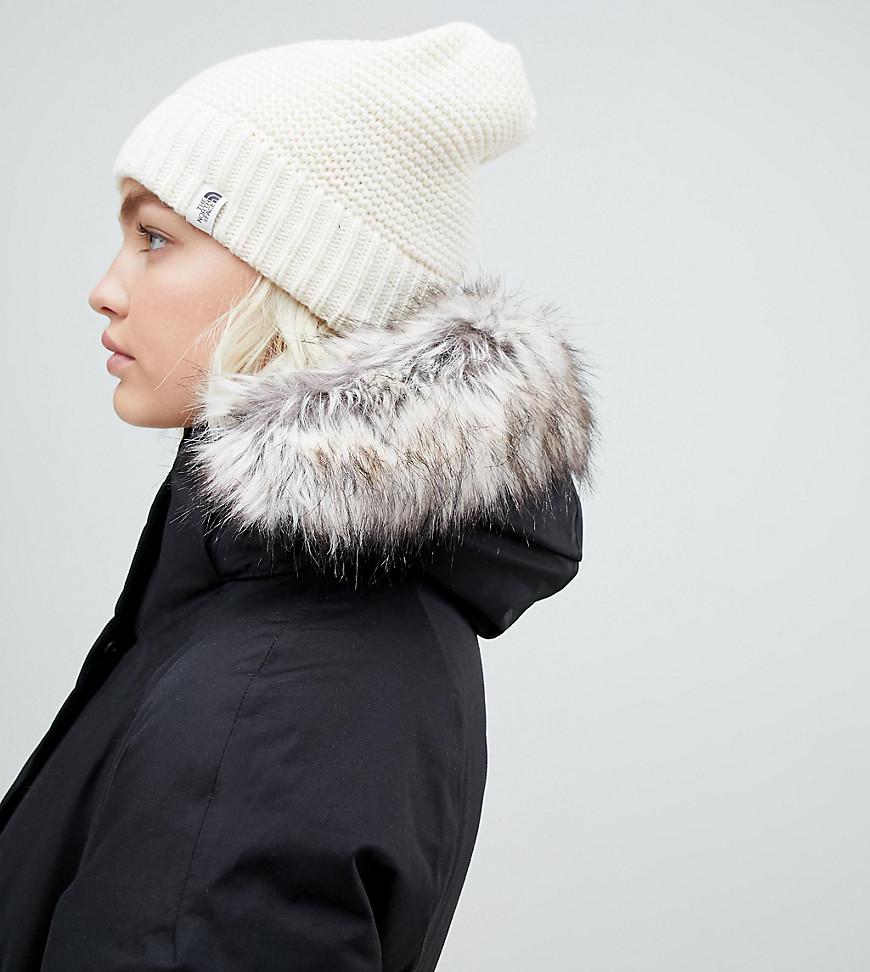 the north face women's purrl stitch beanie