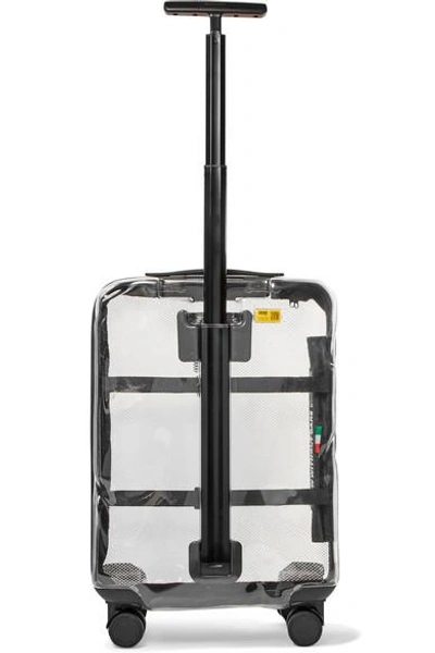 Shop Crash Baggage Share Cabin Hardshell Suitcase In Clear