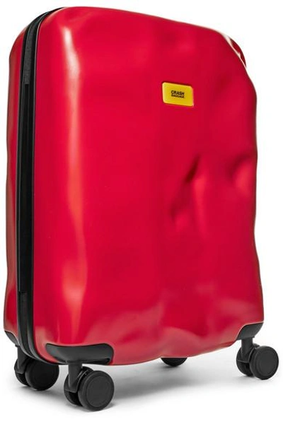 Shop Crash Baggage Icon Cabin Hardshell Suitcase In Red
