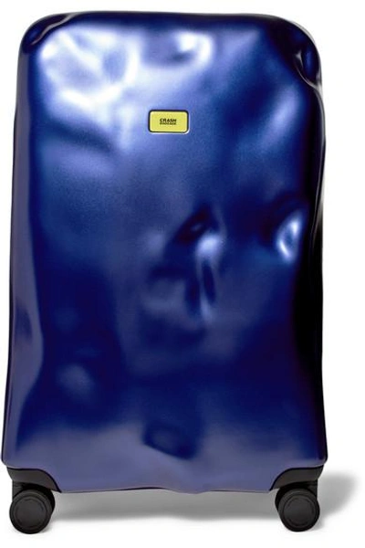 Shop Crash Baggage Icon Large Hardshell Suitcase In Blue