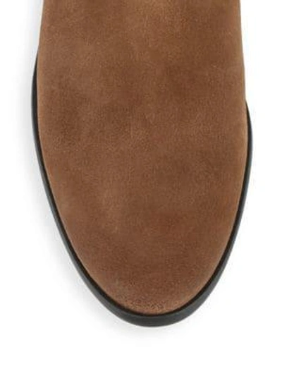 Shop Sam Edelman Pacer Suede Ankle Boots In Mocha