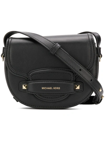 Shop Michael Michael Kors Cary Small Crossbody Bag In Black