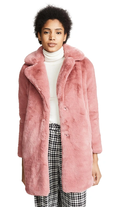 Shop Mkt Studio Marili Coat In Light Pink