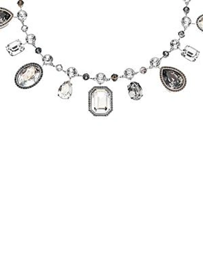 Shop Atelier Swarovski By Tabitha Simmons Statement Necklace, 14 In Silver