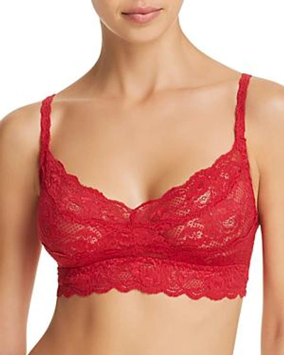 Shop Cosabella Never Say Never Sweetie Soft Bra In Mystic Red