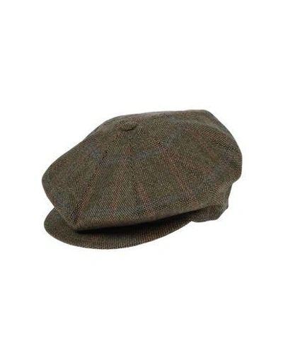 Shop Barbisio Hat In Military Green