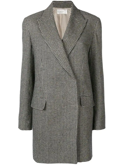 The Row Mewey Houndstooth Blazer In Black ModeSens