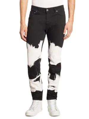 diesel black slim fit jeans