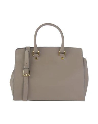 Shop Loriblu Handbag In Dove Grey