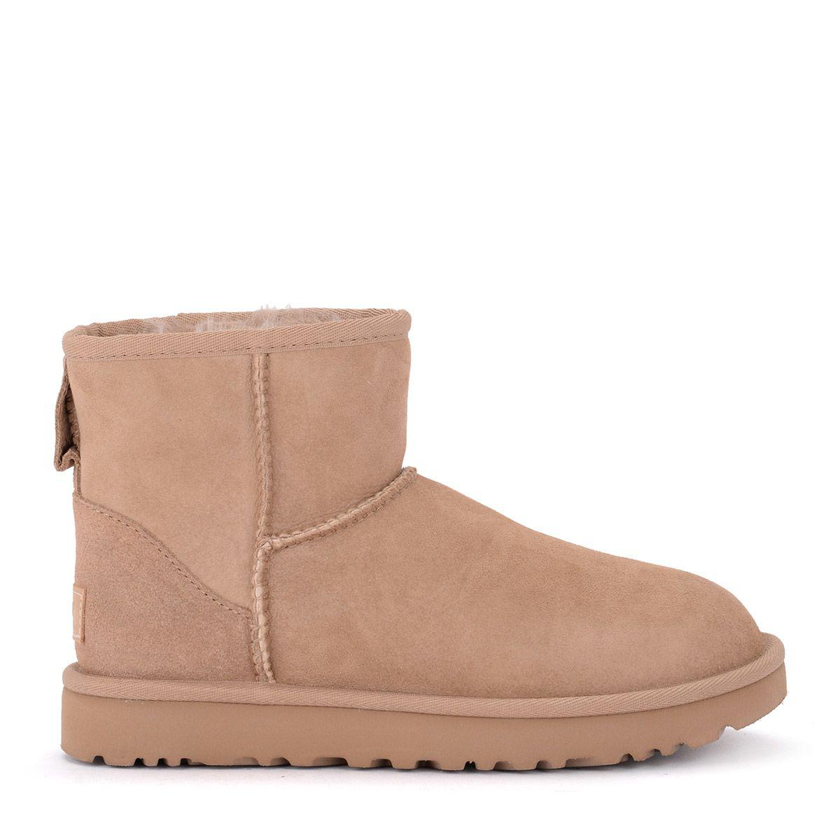 ugg platform mini beige