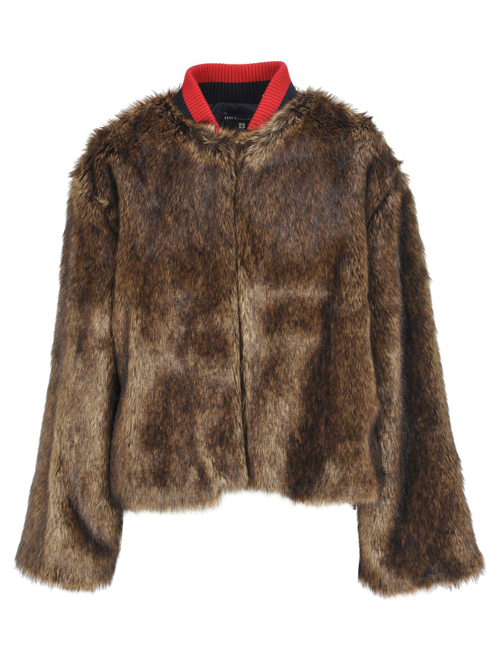 levis fur coat